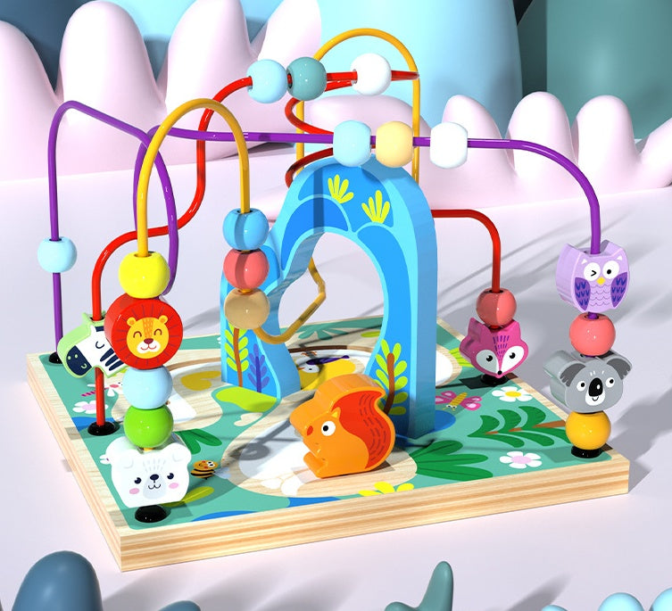 Large Two-Piece Large Toddler Activity Box – Sensory, Cognitive & Fine Motor Development Toy (Ages 0–2)