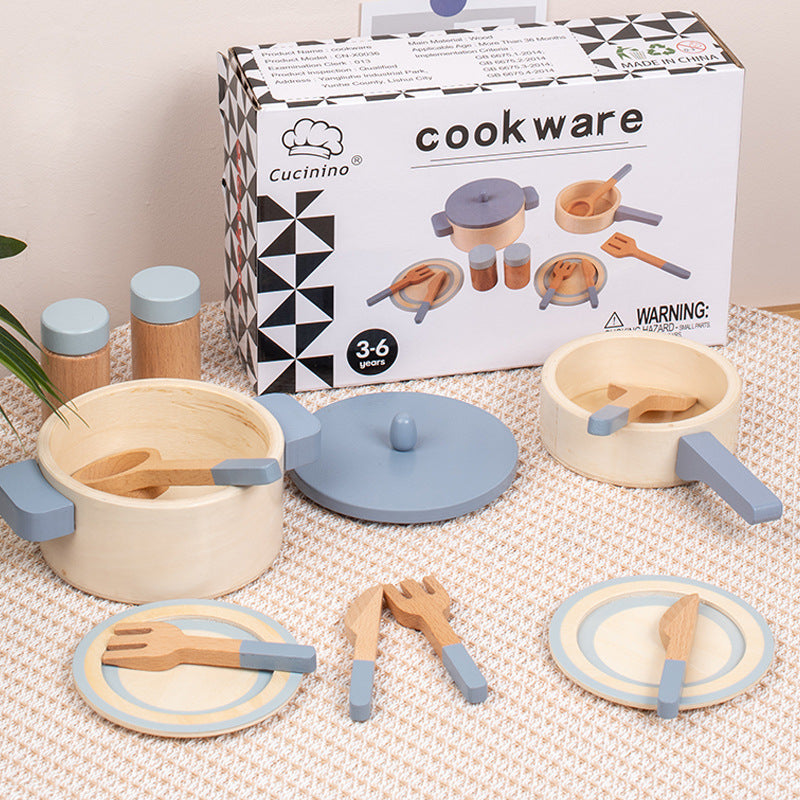 Practical Life Role Play Cooking Set (Ages 3–6+)