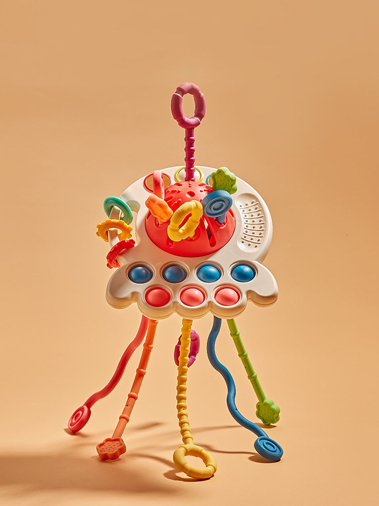 Infant Teething Sensory Soothing Toy – Oral Motor Support & Early Regulation (Ages 0–2+)