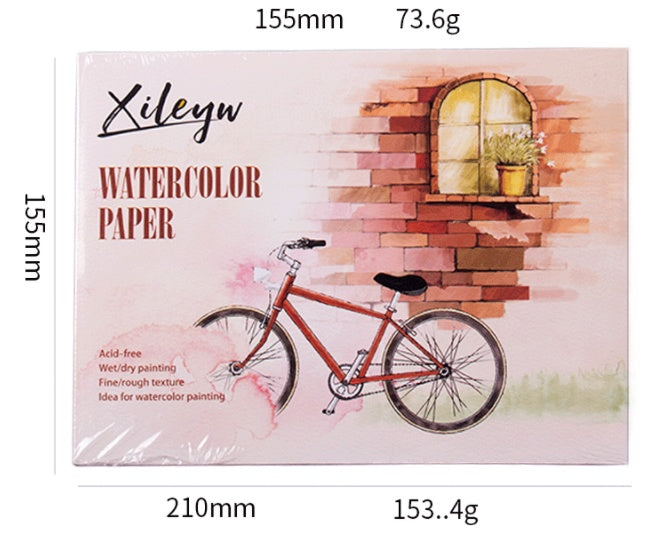 Premium Watercolour Paper Pad – Skill-Building Art Paper (Ages 7–8+)