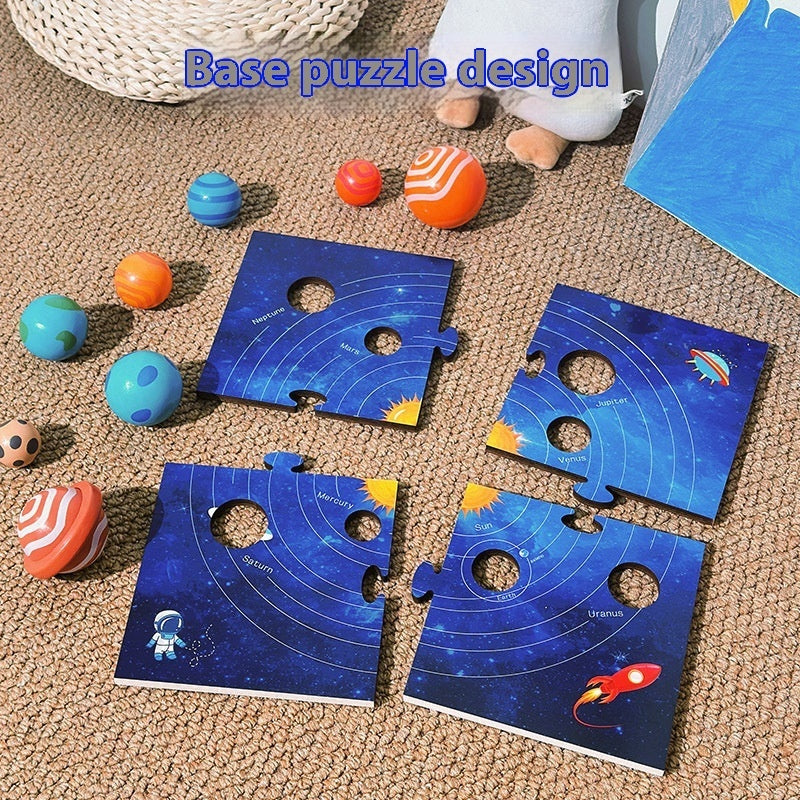 Solar System STEM Discovery Set – Planet Learning, Spatial Reasoning & Science Play (Ages 4–8)