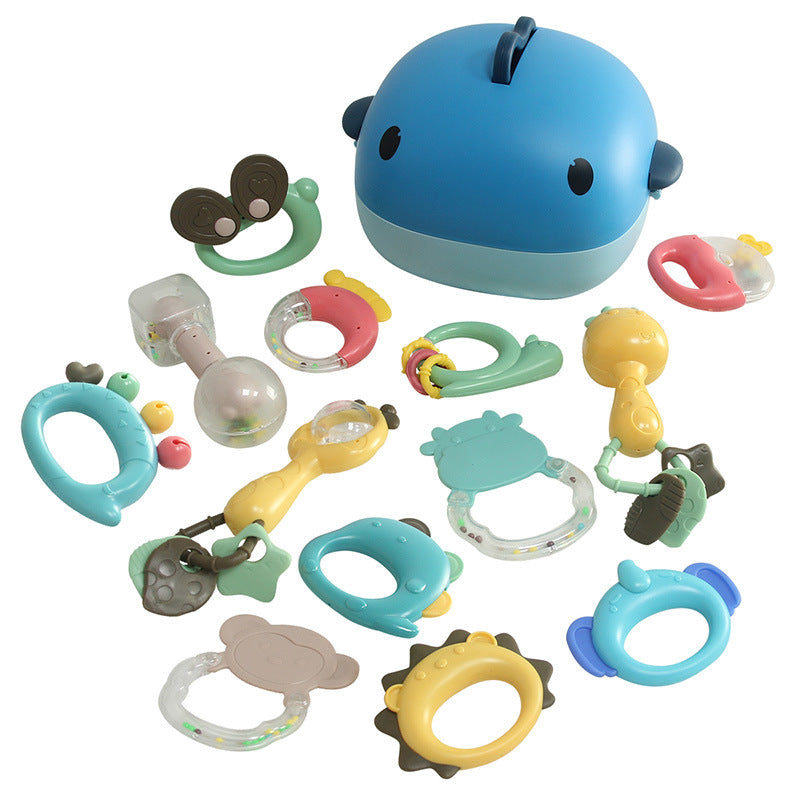 Marine Life Teether & Sensory Toy Set – Oral Sensory Support & Early Regulation (Ages 2–4+)
