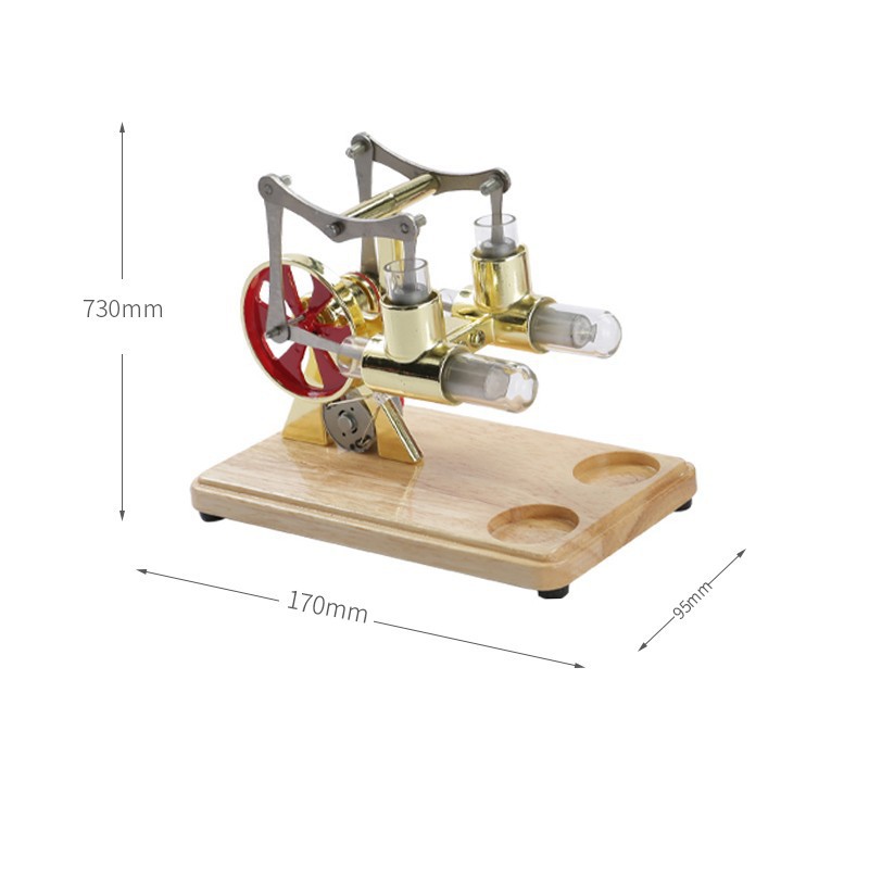 STEM Mini Steam Engine Model – Engineering Discovery & Scientific Thinking (Ages 8+ Years)