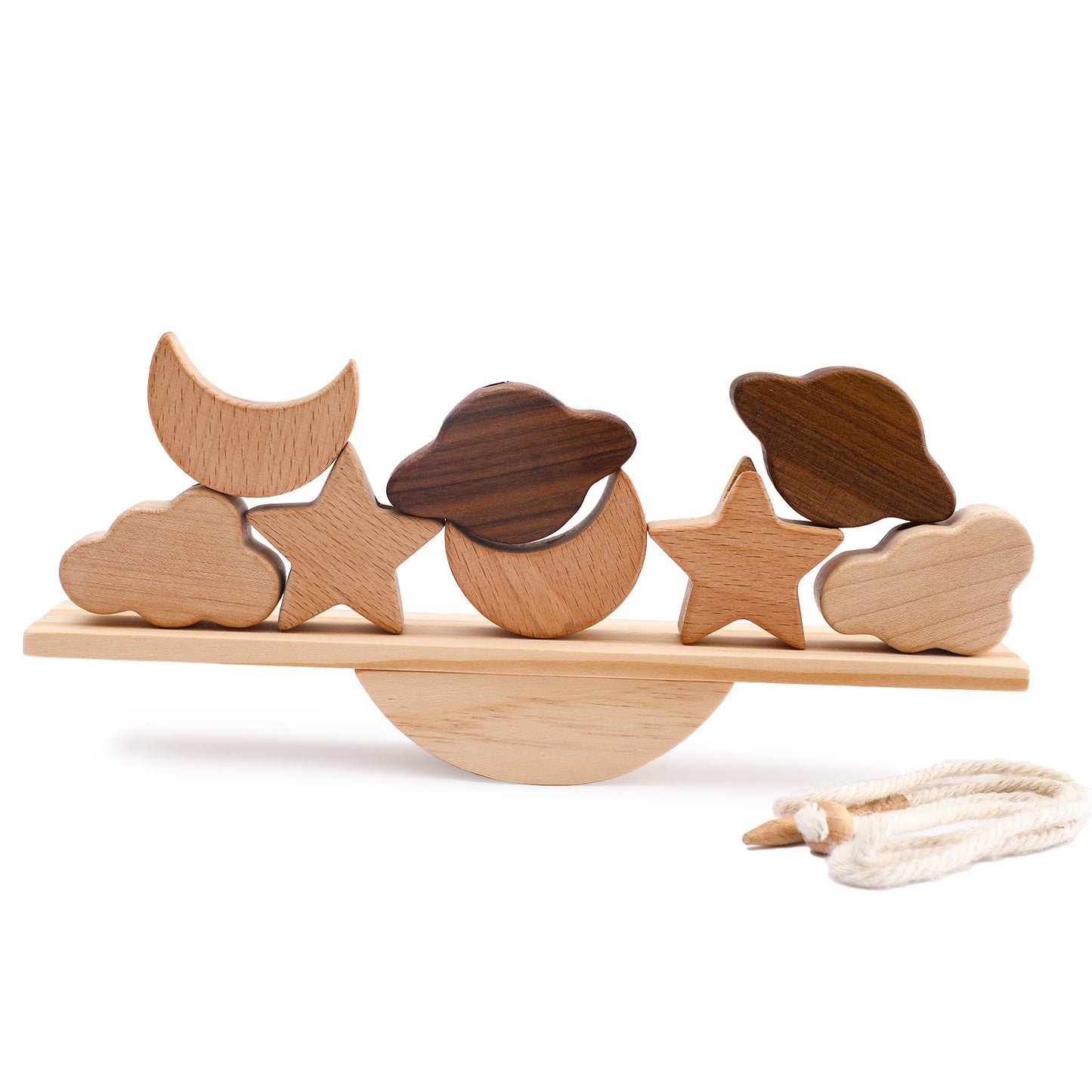 Wooden Animal Balancing Set (Ages 2–4)