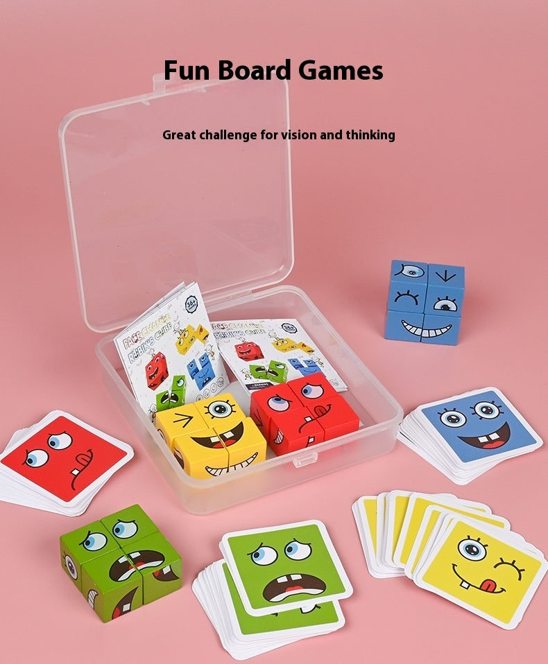 Emotion Expression Block Game – Emotional Intelligence & Sensory Regulation Play (Ages 4–8)