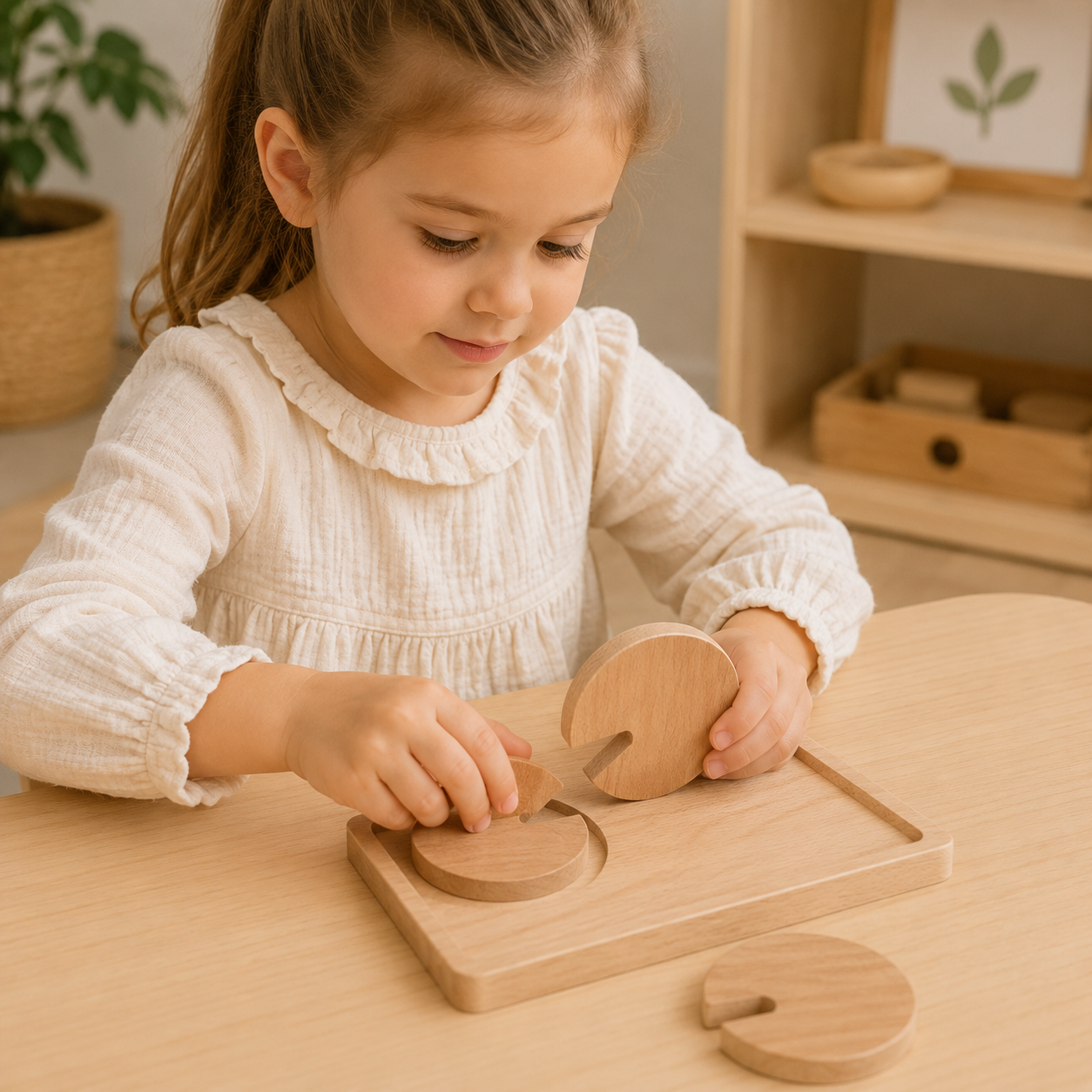 Montessori Sensory Discovery Set – Infant Wooden Interactive Learning Toys