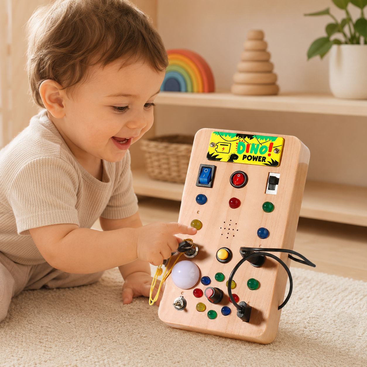 LED Educational Busy Board for Early Learning