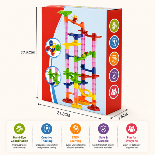 29PCS Marble Run Building Blocks STEM Toy for Kids